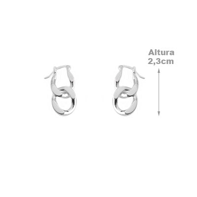 Argola de Prata Lisa