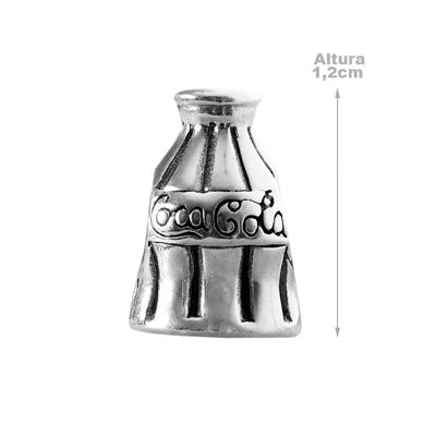 Berloque de Prata Garrafa de Refrigerante - 34543