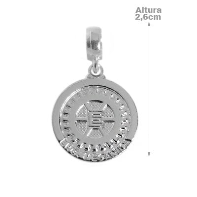 Berloque de Prata Engenharia Mecânica