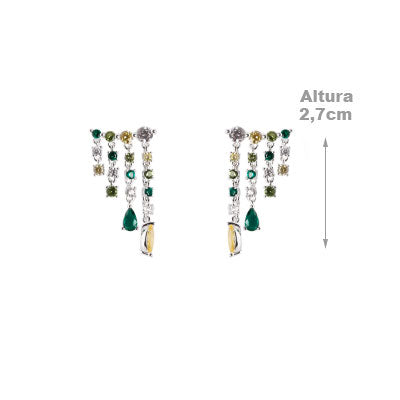 Brinco de Prata Contorno de Orelha (Ear Cuff)