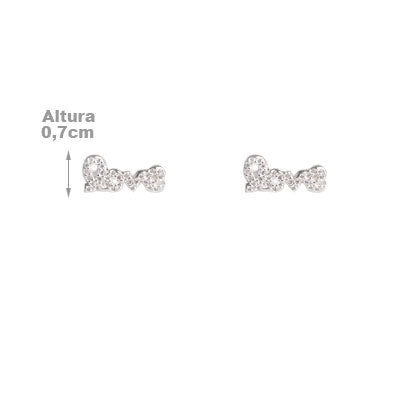 Brinco de Prata Love