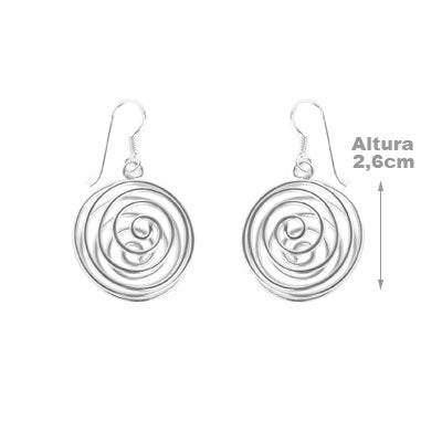 Brinco de Prata Trabalhado