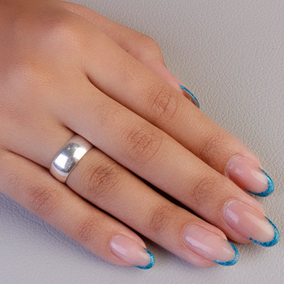 Confecção de Aliança de Prata Super Grossa - 23709