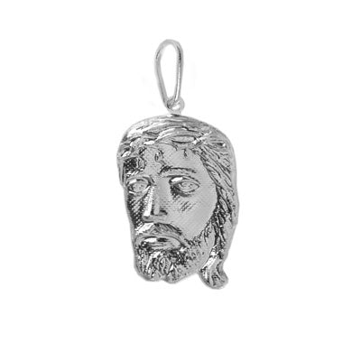 Pingente de Prata Face de Cristo