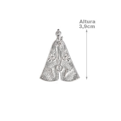 Pingente de Prata Nossa Senhora Aparecida