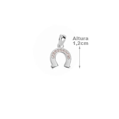 Pingente de Prata Ferradura