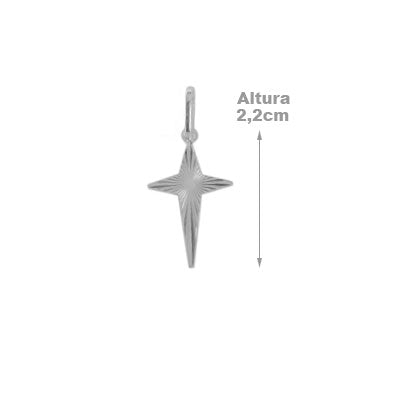 Pingente de Prata Cruz