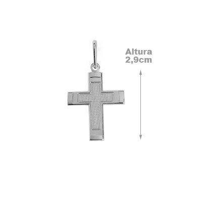 Pingente de Prata Cruz