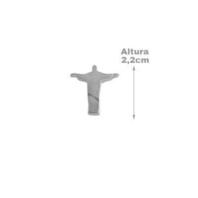 Pingente de Prata Cristo Redentor
