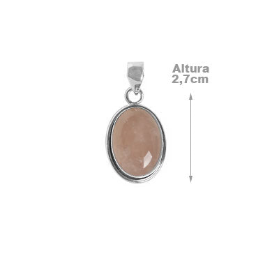 Pingente de Prata com Pedra da Lua