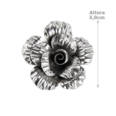 Pingente de Prata Flor