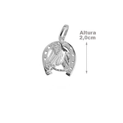 Pingente de Prata Cavalo - 59085