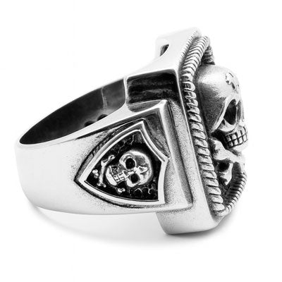 Anel de Prata Caveira - 21403