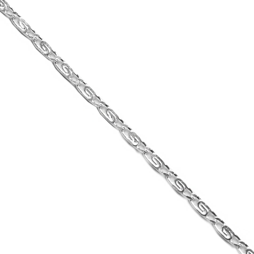 Corrente de Prata Trabalhada - 10684