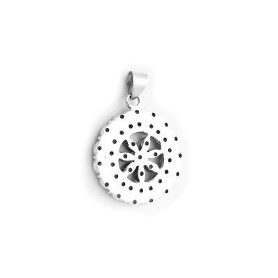 Pingente de Prata com Pedra da Lua