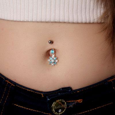 Piercing de Umbigo Flor - 10824