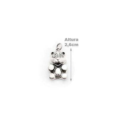 Pingente de Prata Urso.