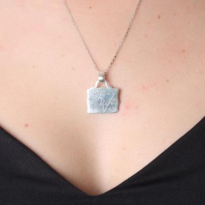 Pingente de Prata Judaico