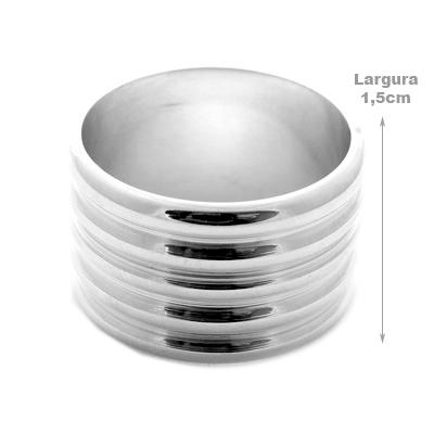 Confecção Anel de Prata Trabalhado - 14653