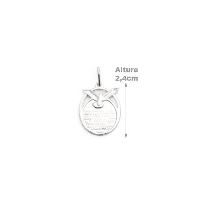 Pingente de Prata Espirito Santo