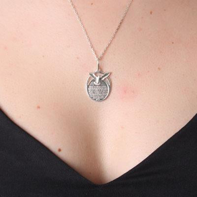 Pingente de Prata Espirito Santo