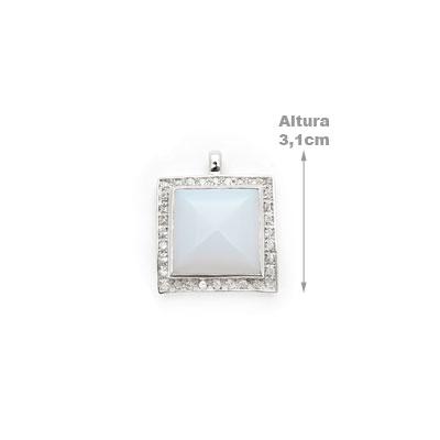 Pingente em Prata com Ágata