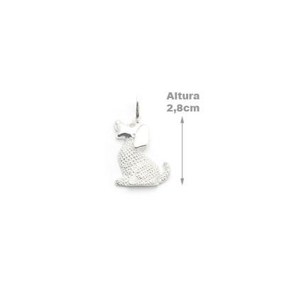 Pingente de Prata Cachorro