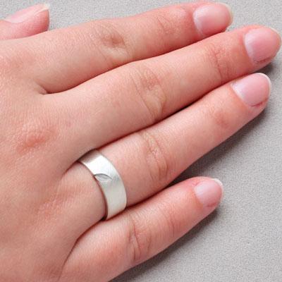 Confecção Aliança de Prata Anatômica