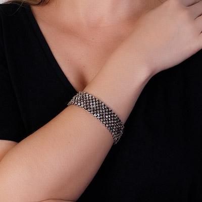 Pulseira de Prata Bali - 18768 - soprata