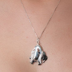 Pingente de Prata Cachorro