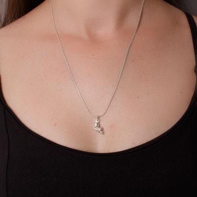 Pingente de Prata Bebê.