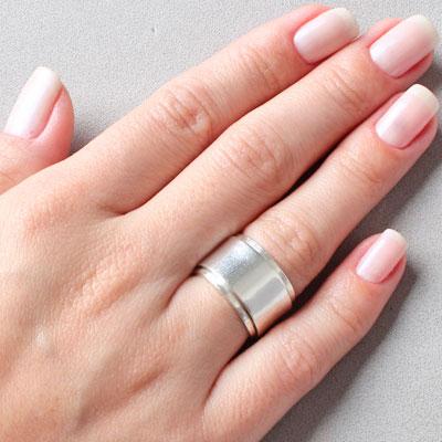 Confecção Aliança de Prata Bali