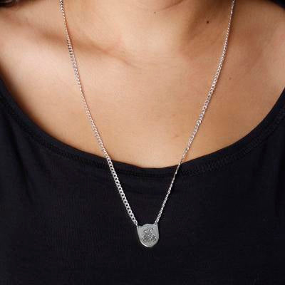 Escapulário de Prata São Jorge