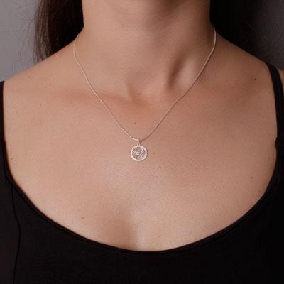 Pingente de Prata Caranguejo