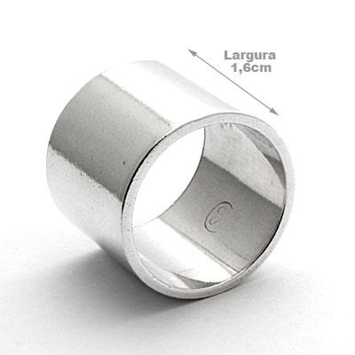 Confecção Anel de Prata Liso - 27532