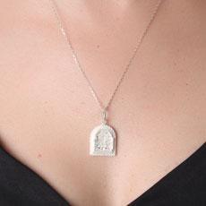 Pingente de Prata Nossa Senhora Aparecida