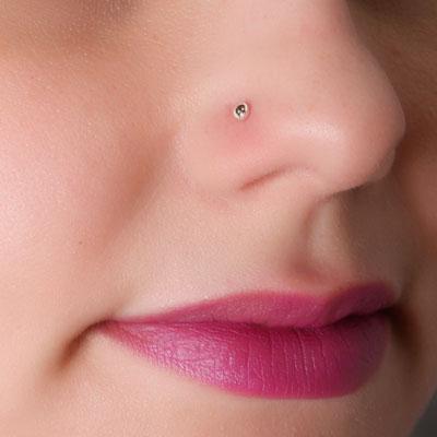 Piercing de Prata para Nariz - 31619