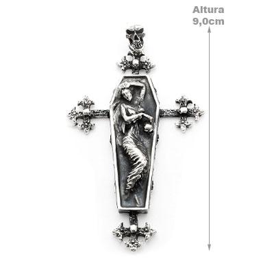 Pingente de Prata Cruz