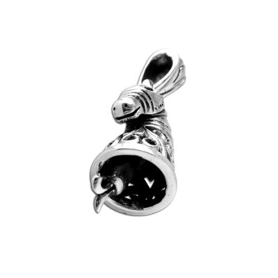 Pingente de Prata Sino de Cavalo