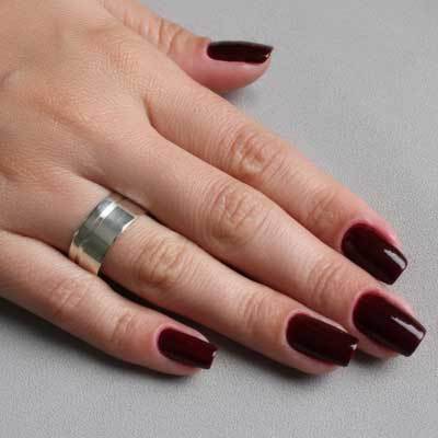 Confecção de Prata  Aliança Anatômica - 35086