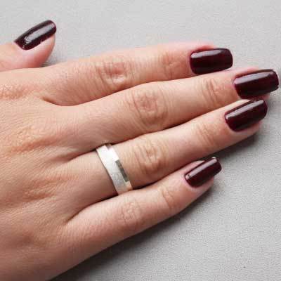 Confecção de Aliança de Prata Anatômica - 35148