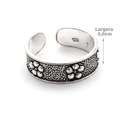 Anel de Prata Dedo do Pé/ Falange