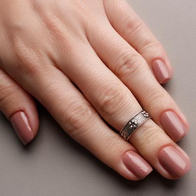 Anel de Prata Dedo do Pé/ Falange