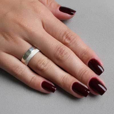 Confecção de Prata Aliança Anatômica - 37383