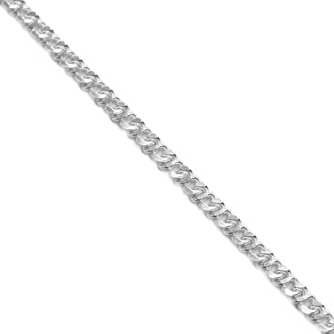 Corrente de Prata em Elos - 37563