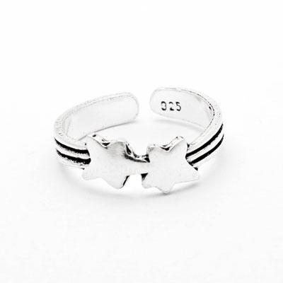 Anel de Prata Dedo do Pé/ Falange.