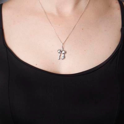 Pingente de Prata Casal