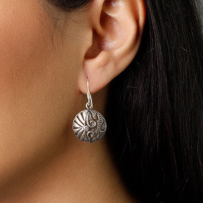 Brinco de Prata Trabalhado - 40531