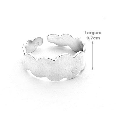 Anel de Prata Dedo do Pé/ Falange