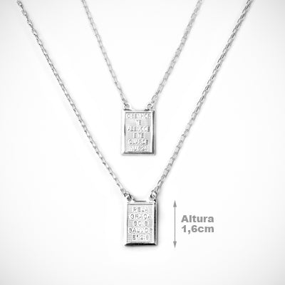 Escapulário de Prata.